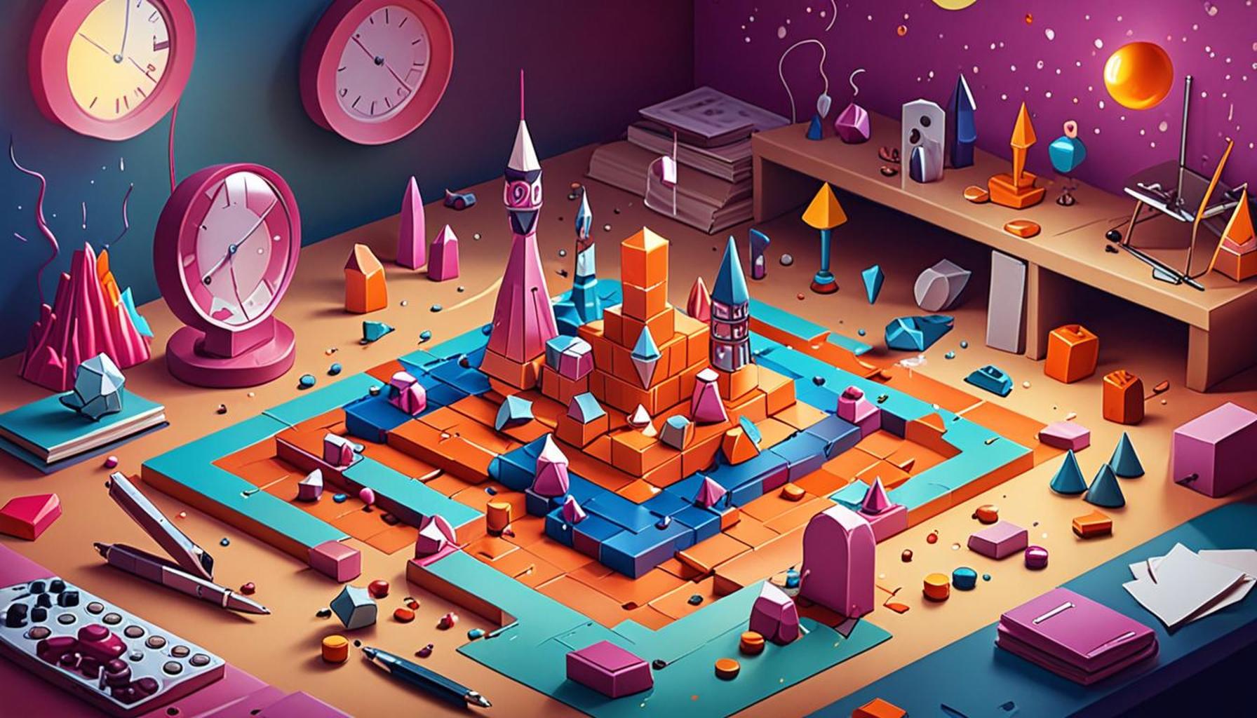 Techniques of Strategic Thinking Inspired by Logic Games