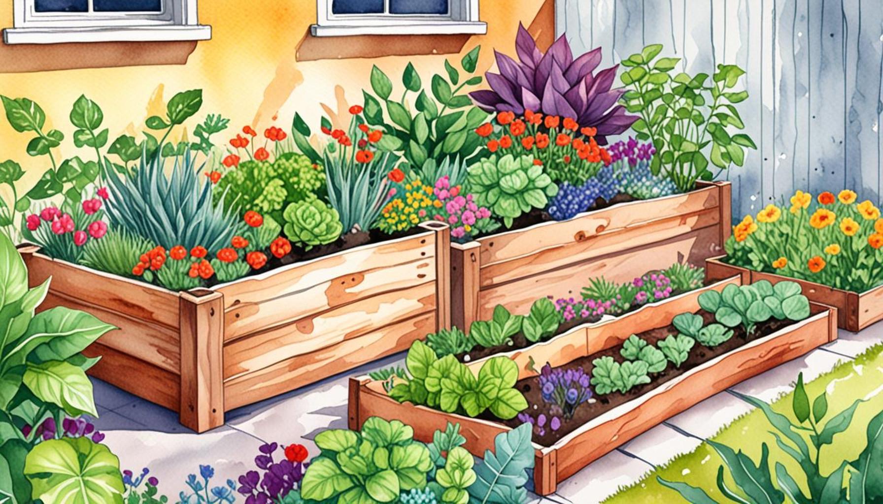 Selecting Plants for Raised Bed Gardening: Optimizing Growth in Elevated Spaces