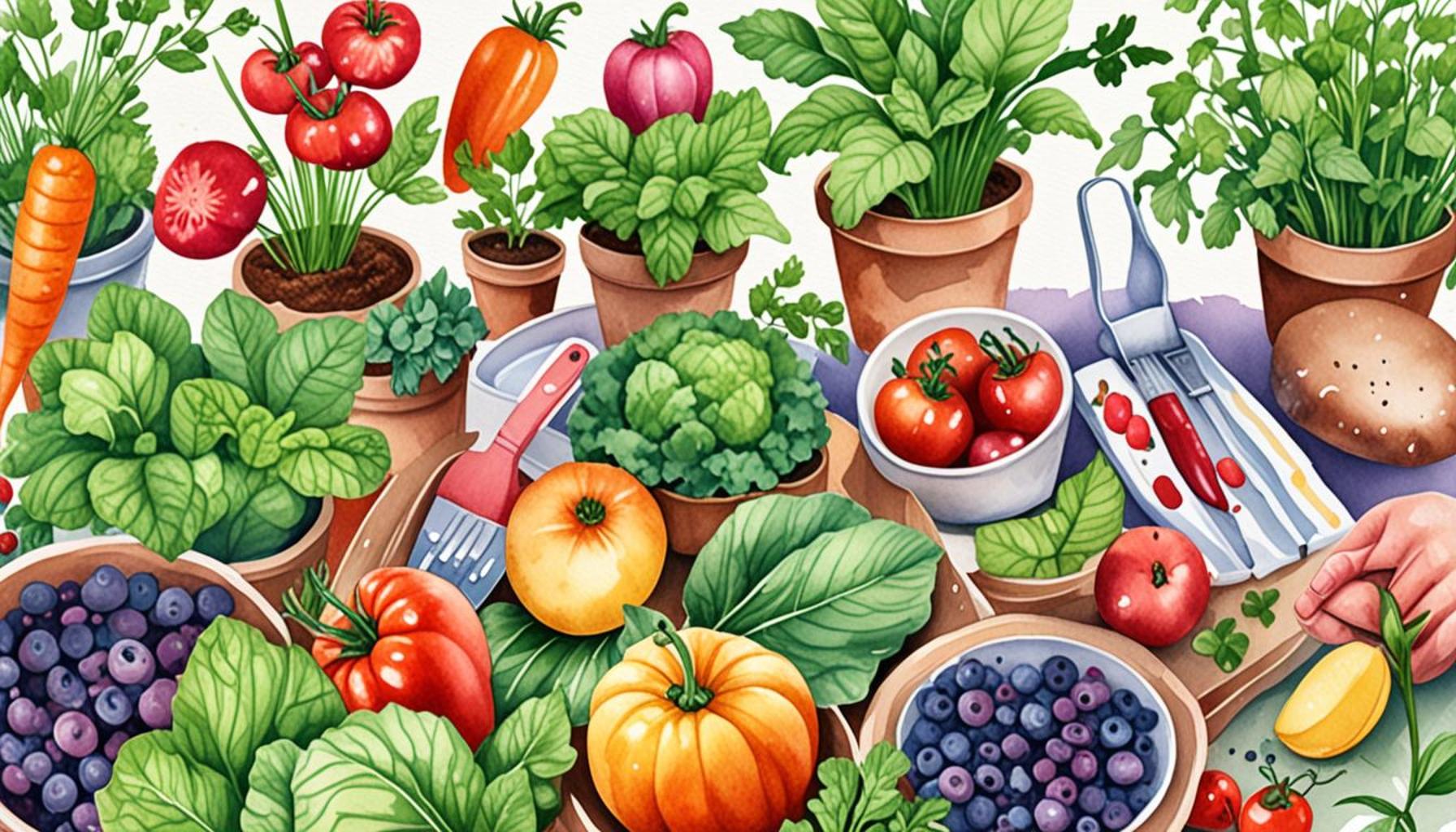 How to Create a Seasonal Food Garden: Growing Your Own Food at Home