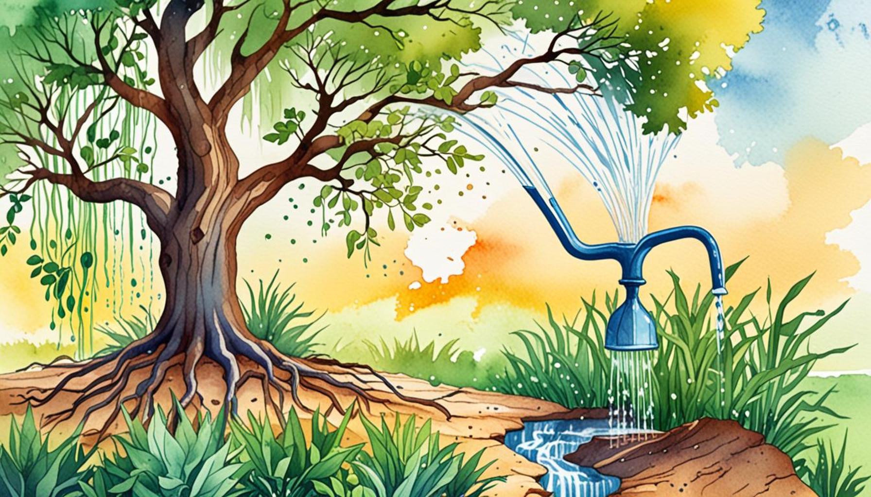 Watering with Wisdom: How the Depth of Watering Influences Root Growth