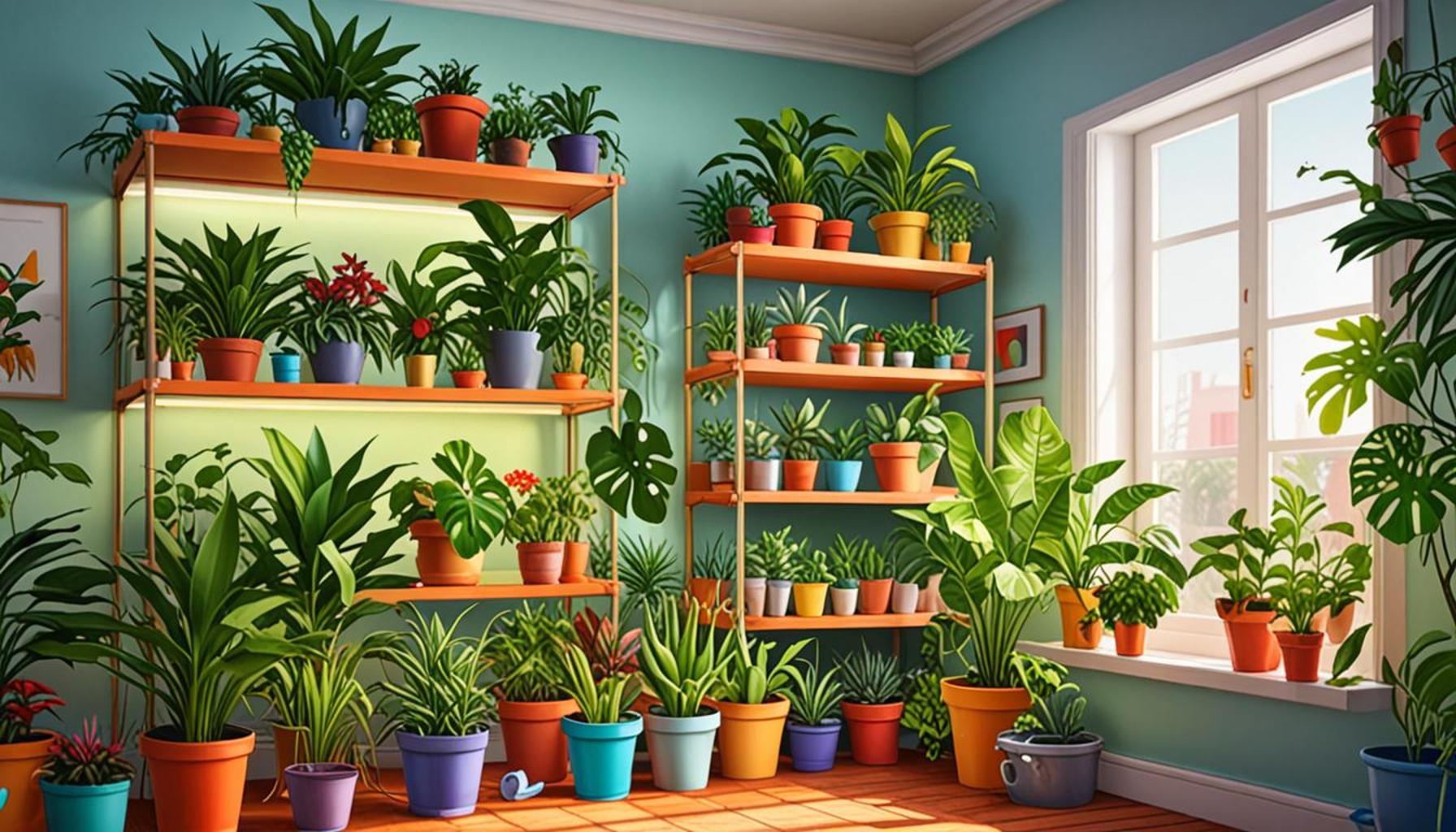 How to Create an Efficient Watering Schedule for Indoor Plants