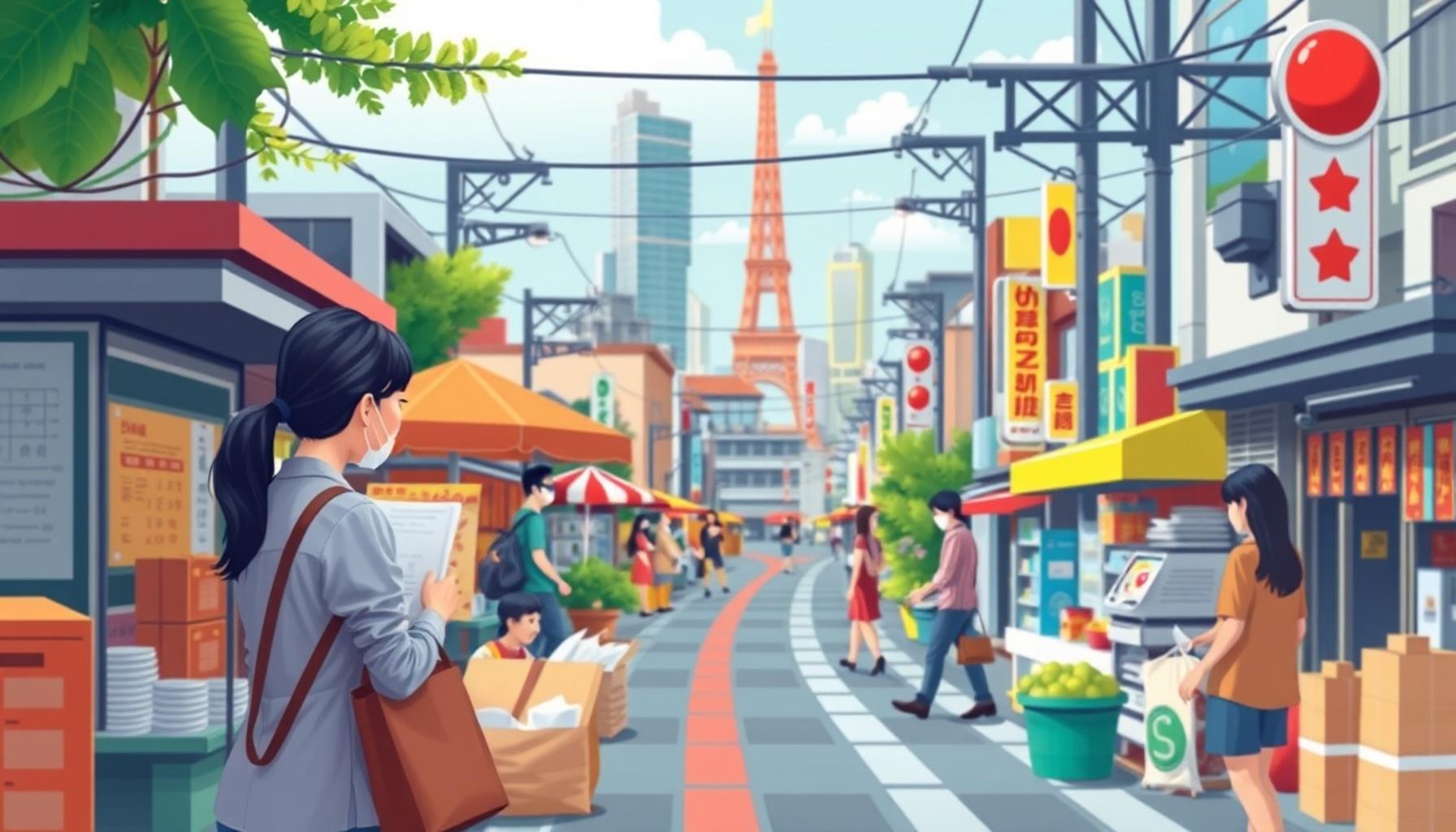 日本の消費者の購買 preferences に対する人口動態と都市化の影響