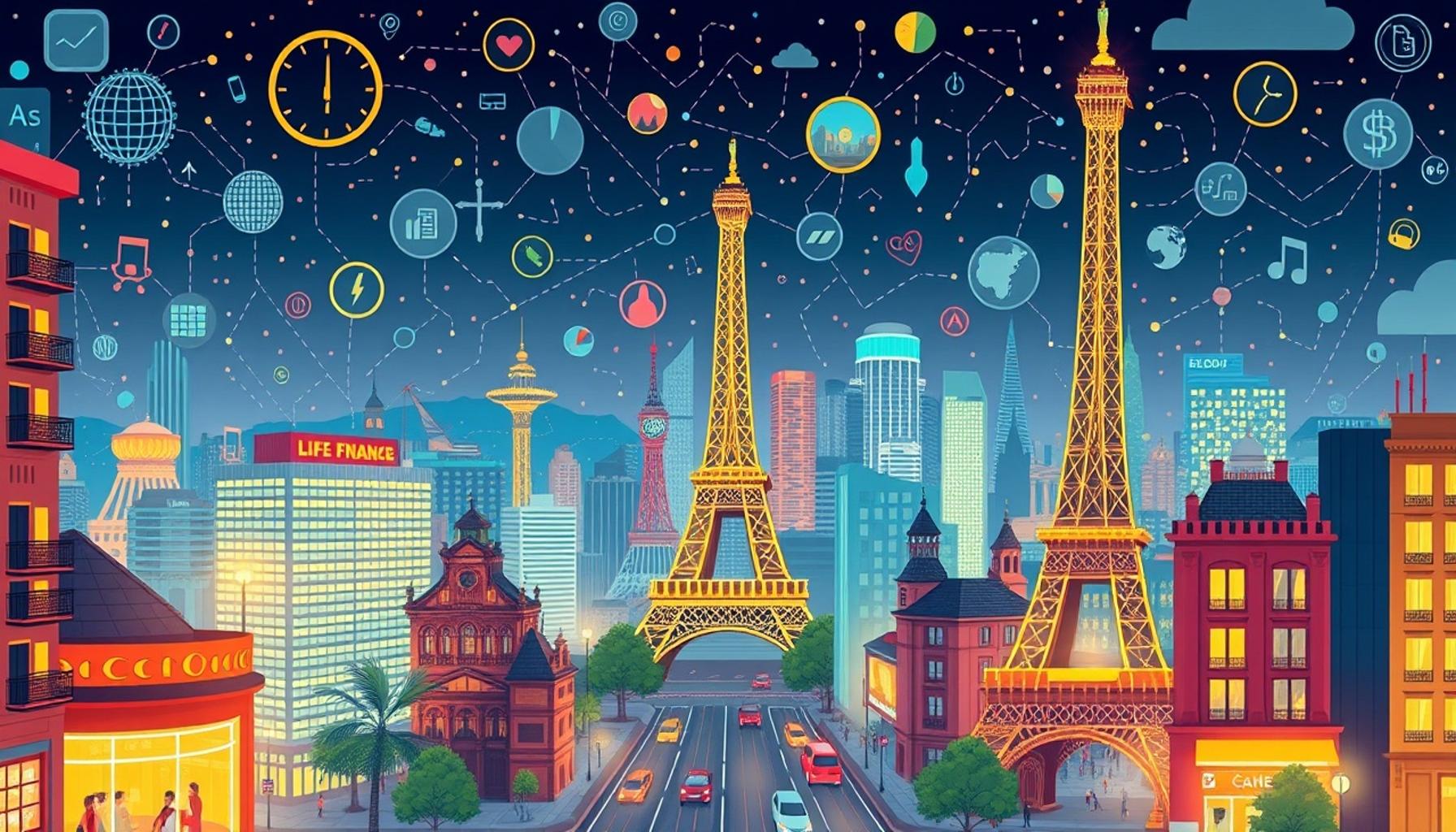 L&rsquo;avenir des villes intelligentes en France : comment l&rsquo;économie numérique transforme l&rsquo;urbanisation