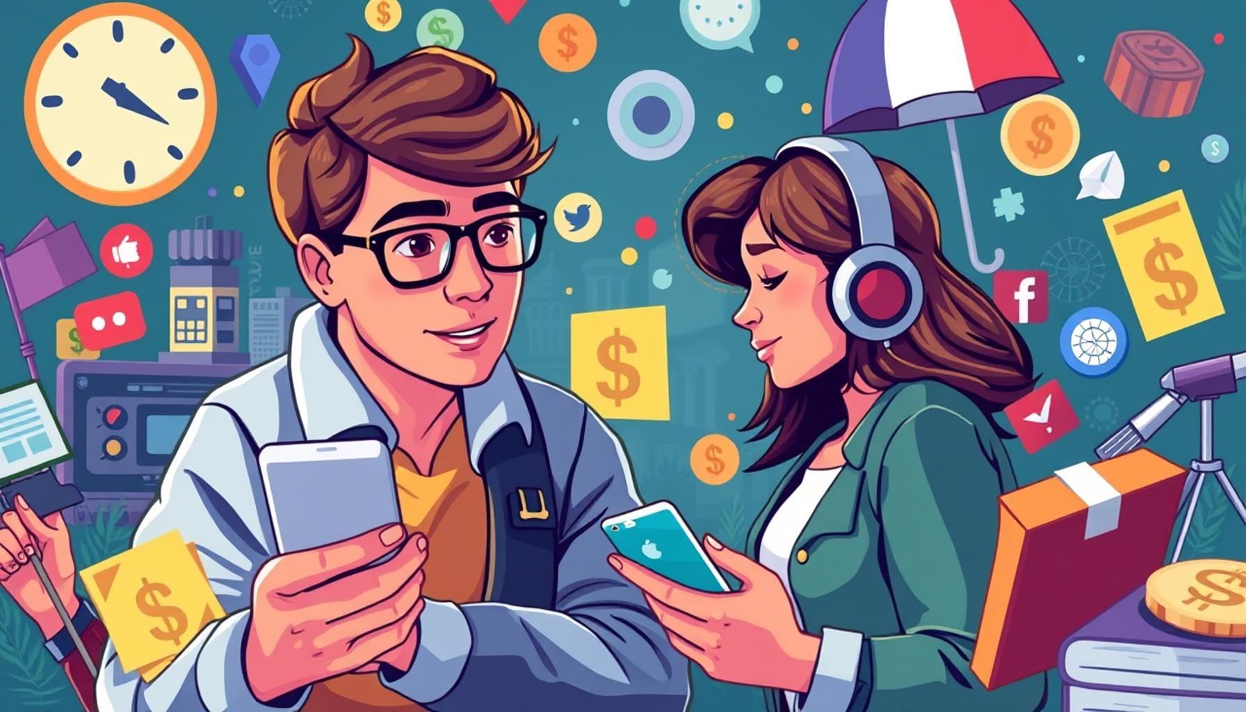 Le rôle des réseaux sociaux dans la promotion de l&rsquo;entrepreneuriat numérique chez les jeunes Français
